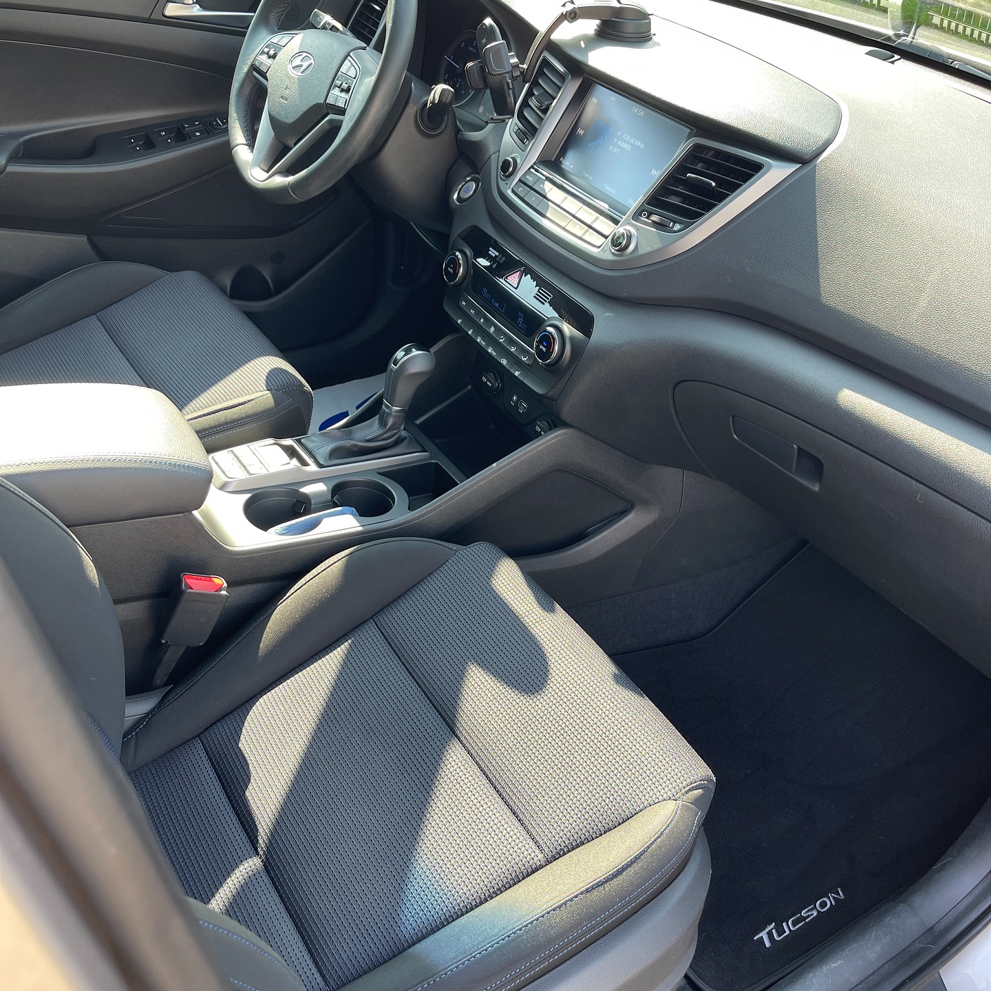 Švarus automobilio salonas